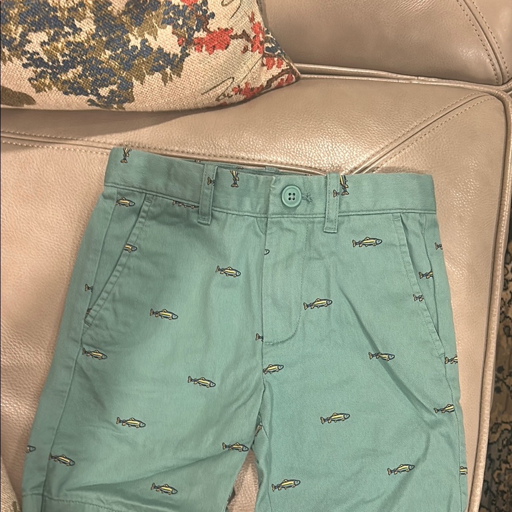 J crew Crewcuts boys fish shorts